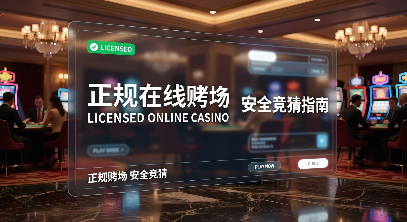 正规在线赌场 licensed online casino 合规选择指南