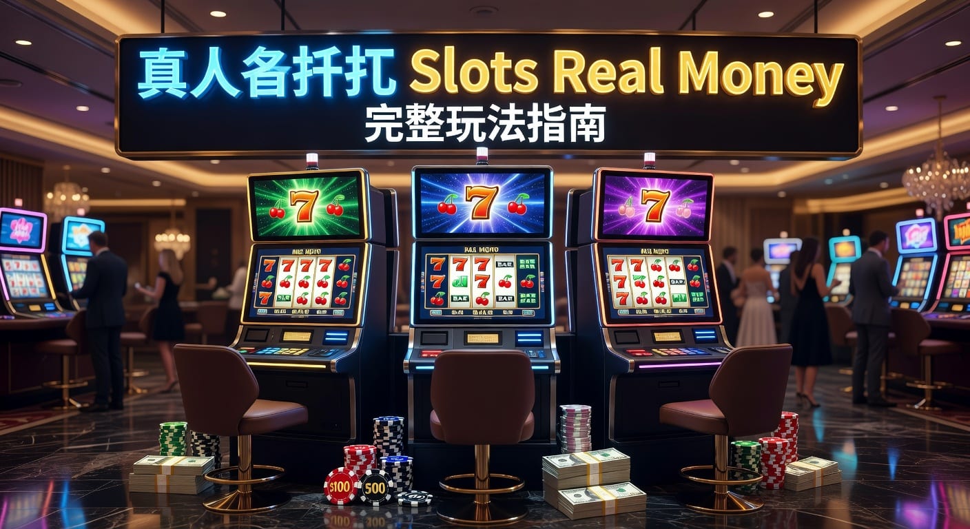 真人老虎机 slots real money：玩法逻辑与风险辨识