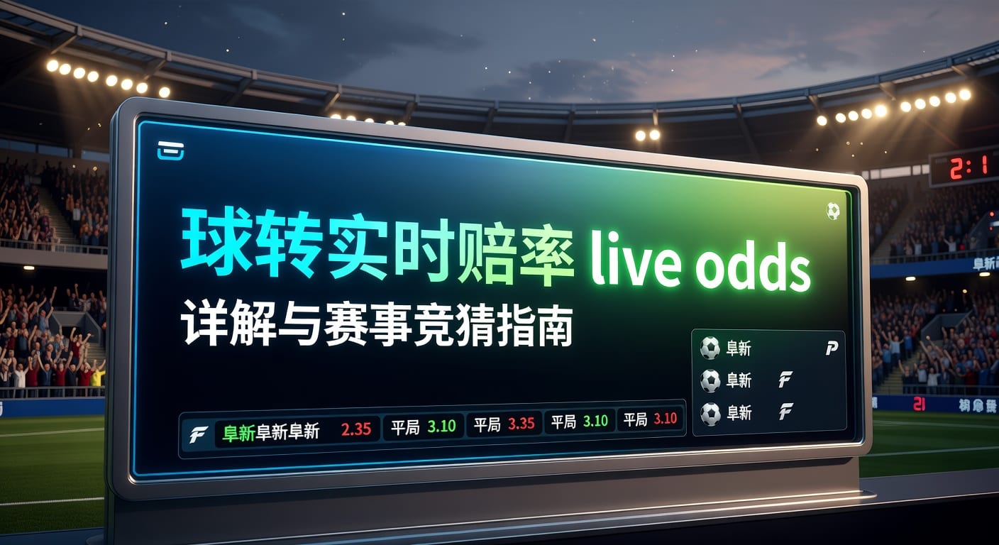 滚球即时赔率 live odds：实时判断与临场策略