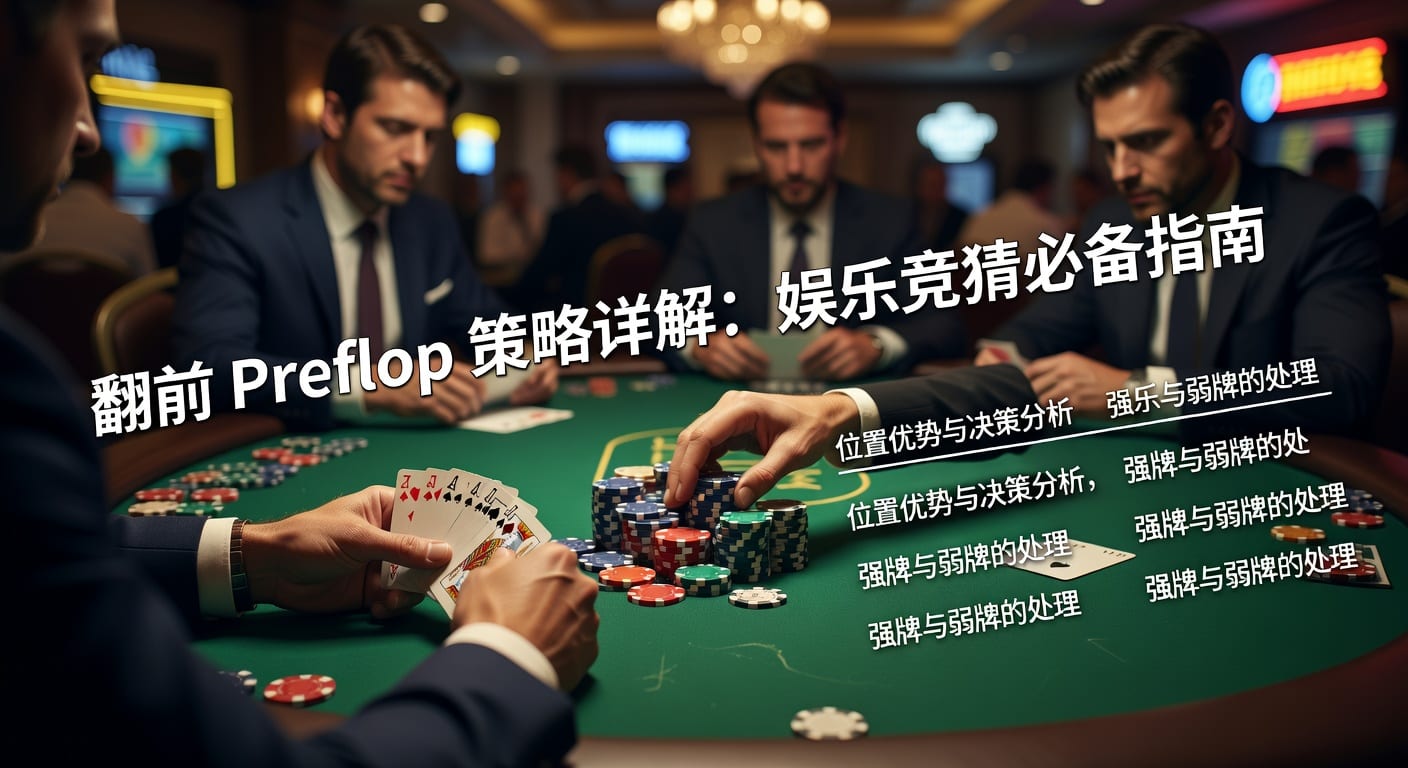 翻前 preflop 实战分析与起手牌决策