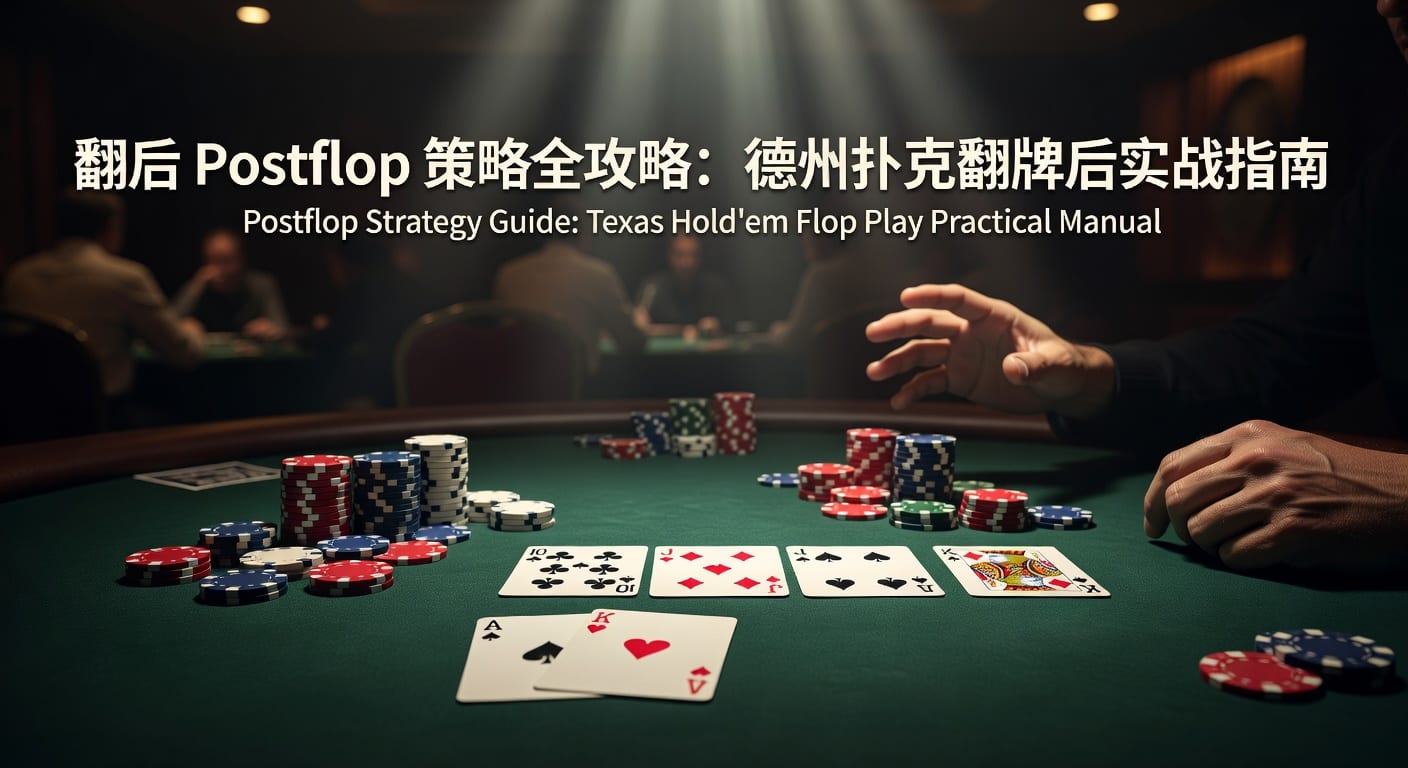 翻后 postflop 实战分析：读牌、下注与决策框架