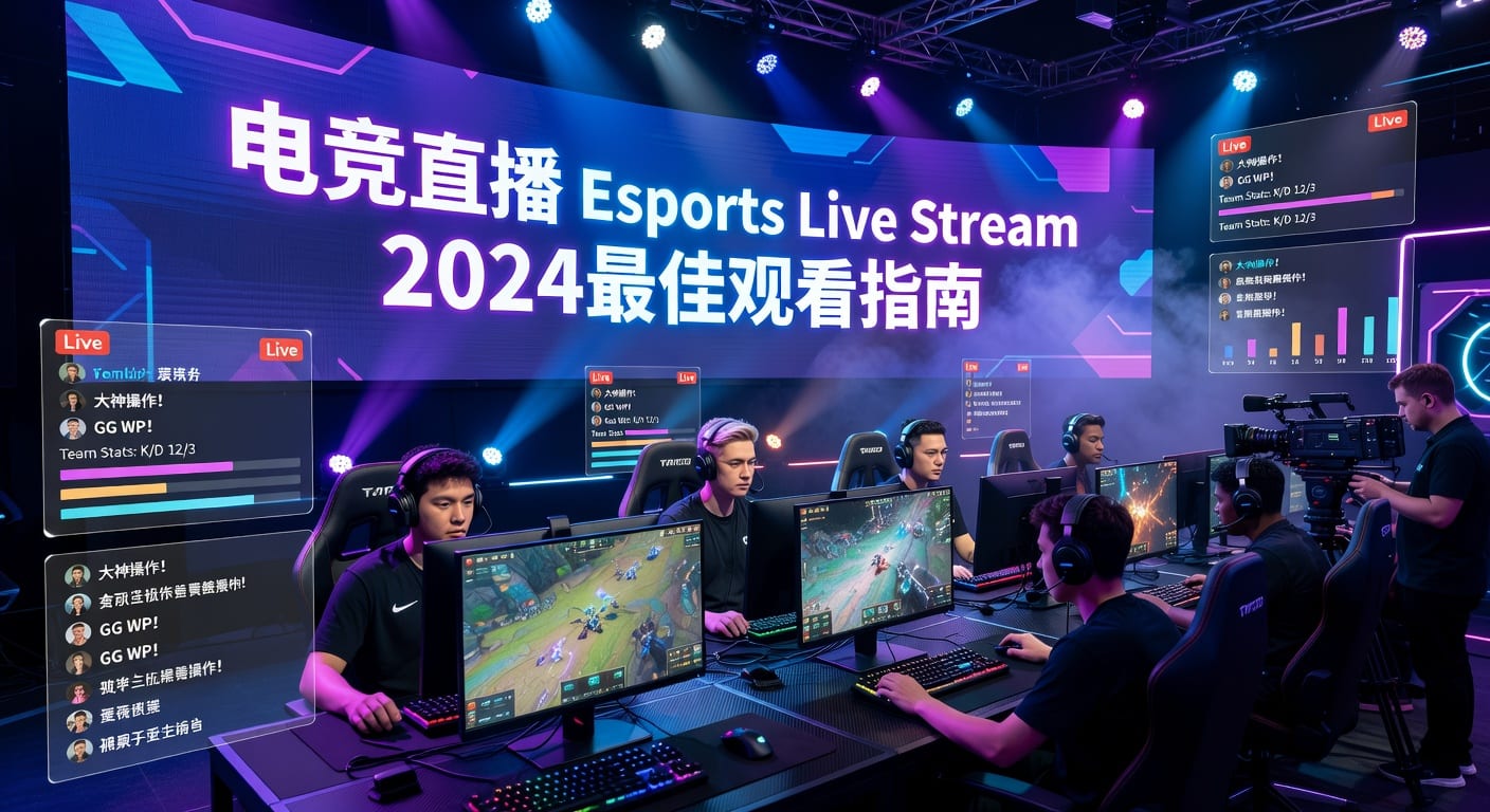 电竞直播 Esports Live Stream 观看与赛事判断指南