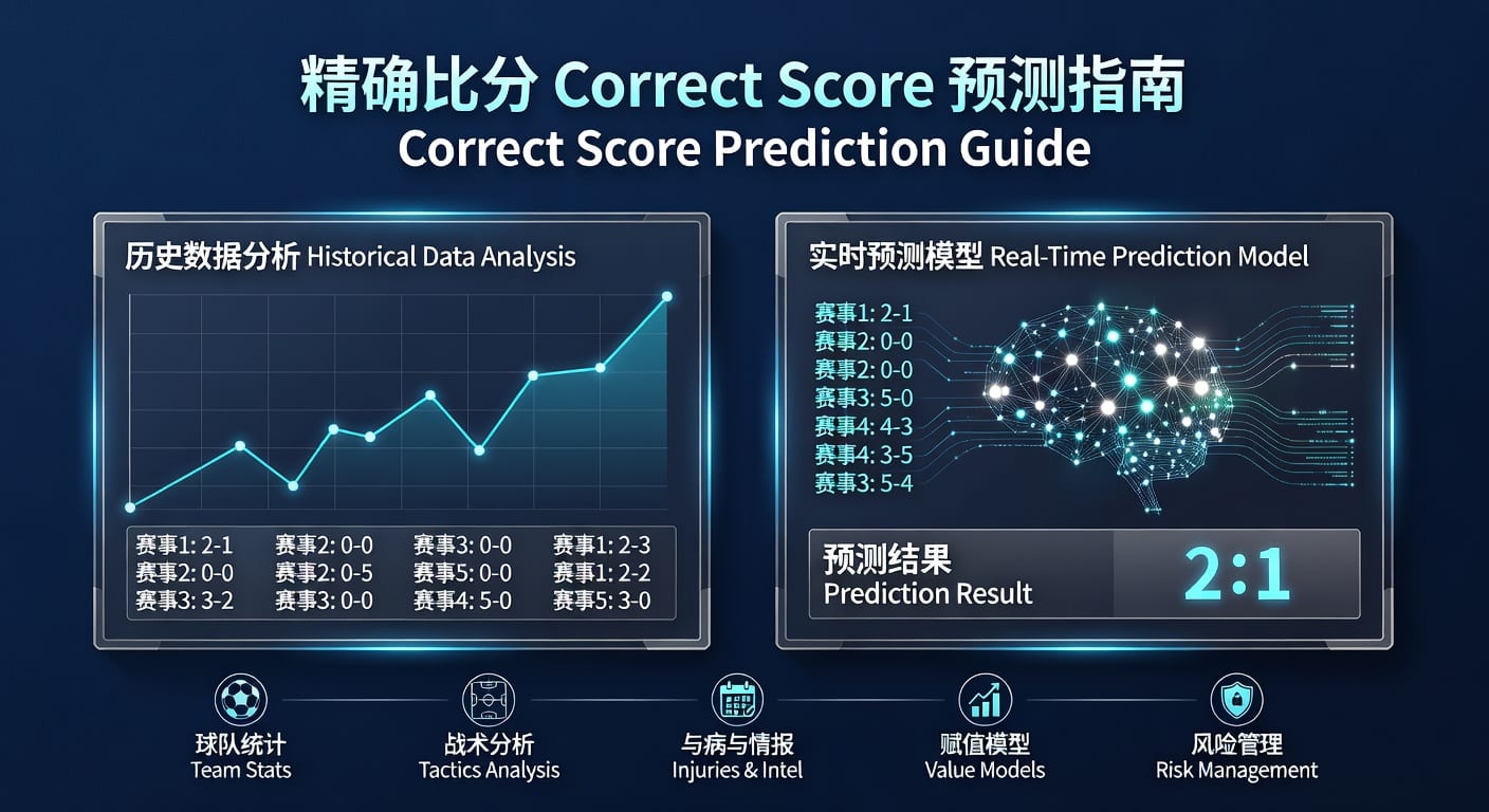 精确比分 correct score 实战判断与投注技巧